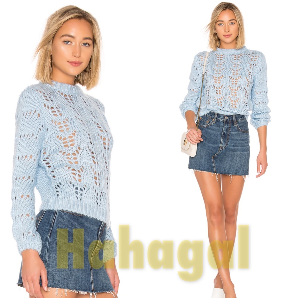 BNWT Tularosa Open Weave Sweater